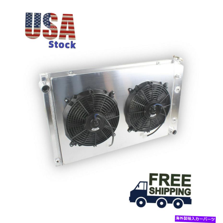 Radiator 3ROWラジエーター＆ファン1973-1987 85 Chevy C/K C10 C20 C30 K10 20 30ピックアップトラック 3Row Radiator&Fan For 1973-1987 85 Chevy C/K C10 C20 C30 K10 20 30 Pickup Truck【並行輸入品】