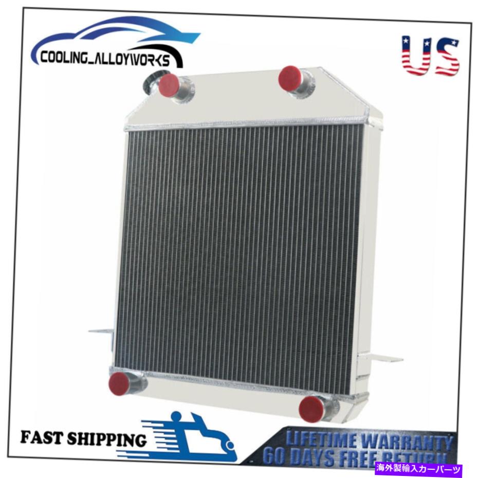Radiator 1939-1940 Ford Deluxe Pickup Standard Flathead V8のアルミニウムラジエーター4列 Aluminum Radiator 4 Row For 1939-1940 Ford Deluxe Pickup Standard Flathead V8【並行輸入品】