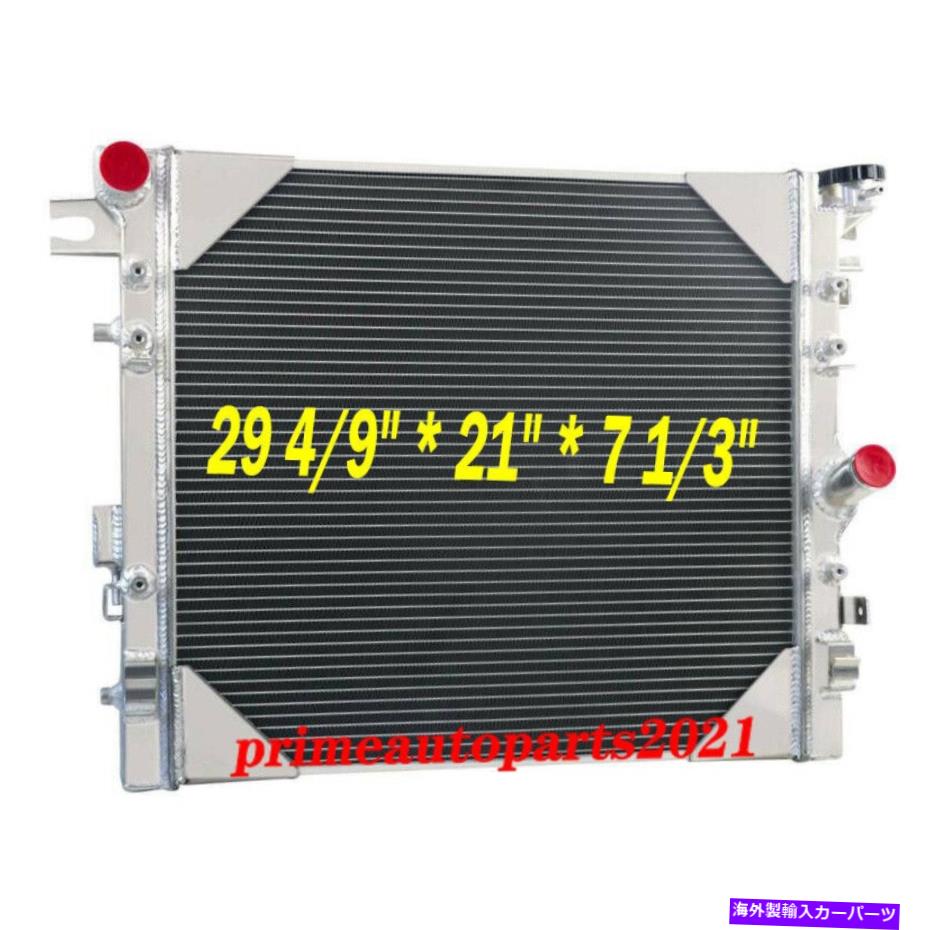 Radiator 3列フルアルミニウムラジエーターフィット2007-2015ジープラングラーJK 3.6L 3.8L V6ガス 3 Row Full Aluminum Radiator Fits 2007-2015 Jeep Wrangler JK 3.6L 3.8L V6 GAS【並行輸入品】