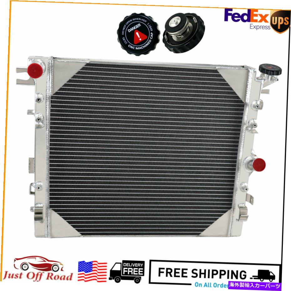 Radiator 2007-2018の3列アルミニウムラジエータージープラングラーJKシリーズ3.6L 3.8L V6 Eng 3 Row Aluminum Radiator for 2007-2018 Jeep Wrangler JK Series 3.6L 3.8L V6 Eng【並行輸入品】 61,166円