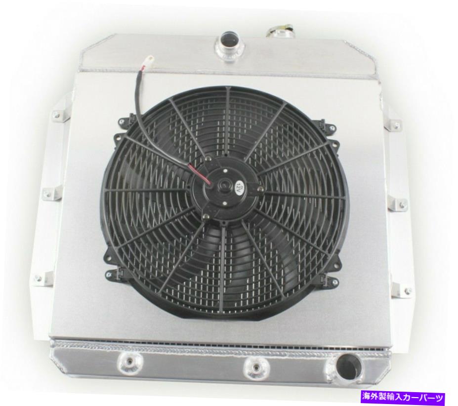 Radiator 1955-1959 1958 57 56シボレーGMC C/K 100 150ピックアップApacheの3列のラジエーターファン 3 Row Radiator fans for 1955-1959 1958 57 56 Chevy GMC C/K 100 150 Pickup Apache【並行輸入品】