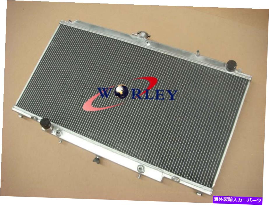 Radiator 日産GUパトロールY61ディーゼルTD42 4.2Lターボの3列アルミニウムラジエーターMT 3 ROW ALUMINUM RADIATOR FOR NISSAN GU PATROL Y61 Diesel TD42 4.2L Turbo AT MT【並行輸入品】