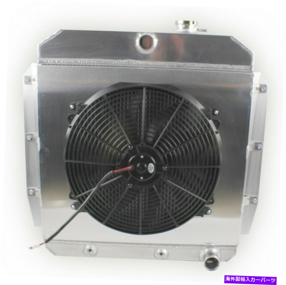 Radiator 1955-1959 GMC C/K 150トラックピックアップL6/V8 Apache Truckの3列のラジエーターファン 3 Row Radiator Fan For 1955-1959 GMC C/K 100 150 Truck Pickup L6/V8 Apache Truck【並行輸入品】