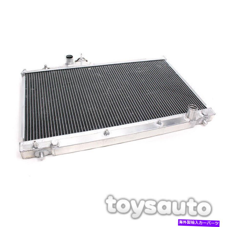 Radiator Rev9 2列アルミニウムラジエーターIS300 01-05 JCE10 ALTEZZA MT W/ 2Xファン Rev9 2 Row Aluminum Radiator IS300 01-05 JCE10 Altezza MT w/ 2x Fan【並行輸入品】