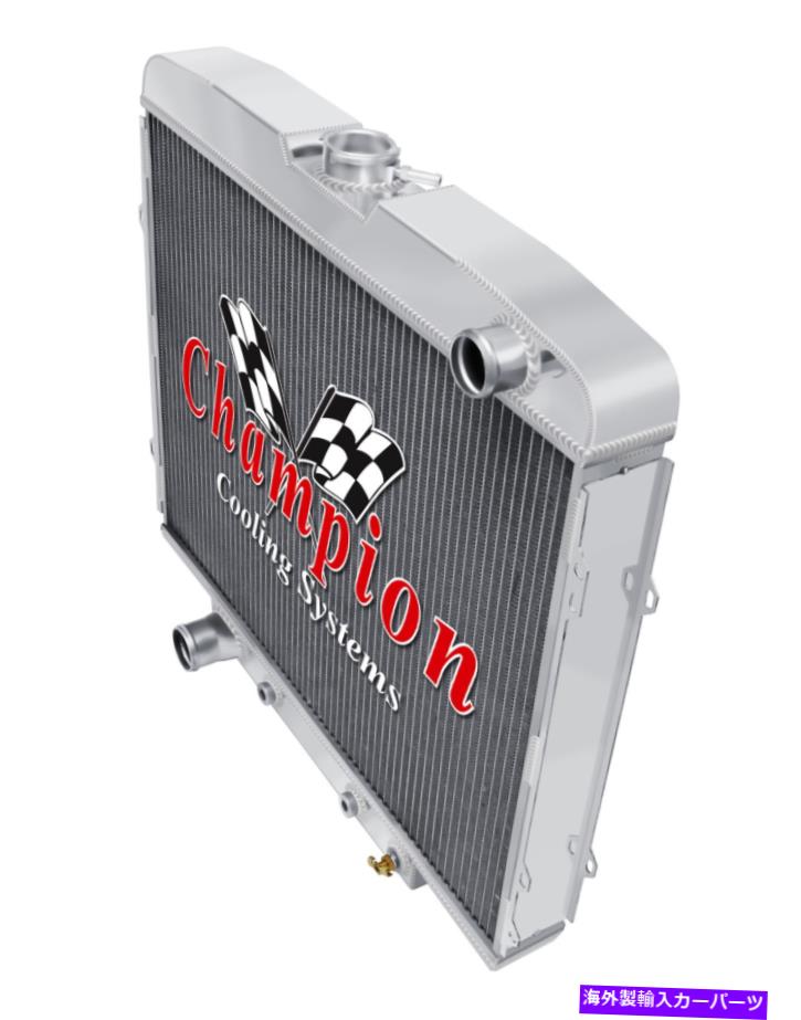 Radiator 1968年の3列SZチャンピオンラジエーター1969マーキュリーサイクロンビッグブロックV8エンジン 3 Row SZ Champion Radiator for 1968 1969 Mercury Cyclone Big Block V8 Engine【並行輸入品】