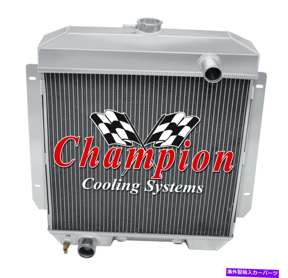 Radiator 1954年のマーキュリーモントレーV8エンジン＃CC54Bの3列のクールチャンピオンラジエーター 3 Row Kool Champion Radiator for 1954 Mercury Monterey V8 Engine #CC54B【並行輸入品】