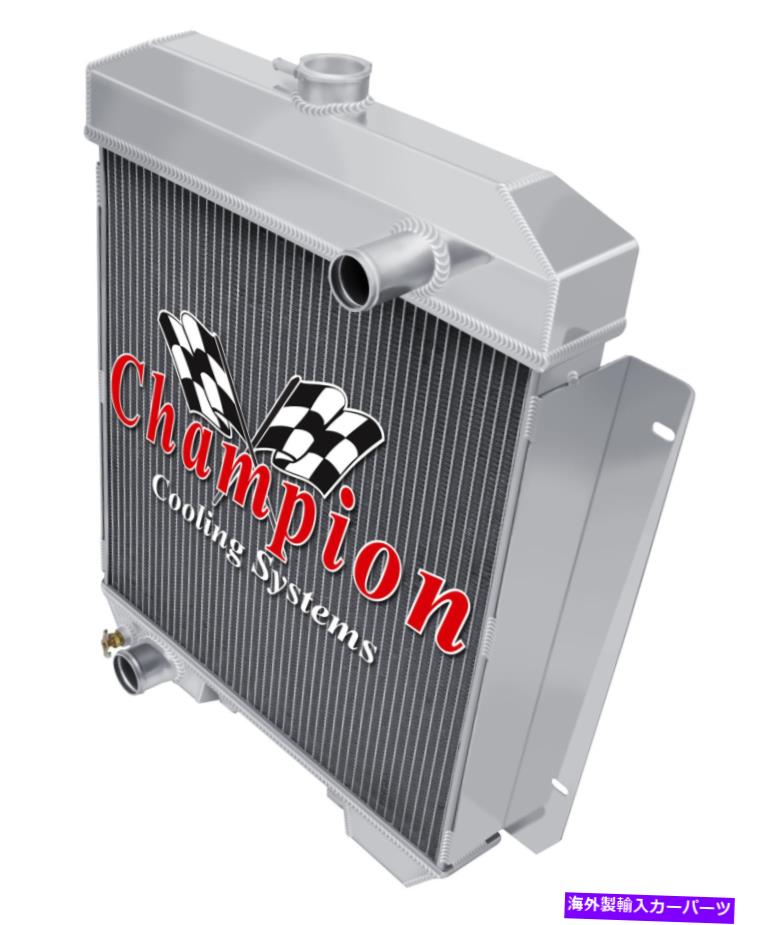 Radiator 1954年のマーキュリーモントレーV8エンジン＃CC54Bの3列アライアントチャンピオンラジエーター 3 Row Alliant Champion Radiator for 1954 Mercury Monterey V8 Engine #CC54B【並行輸入品】