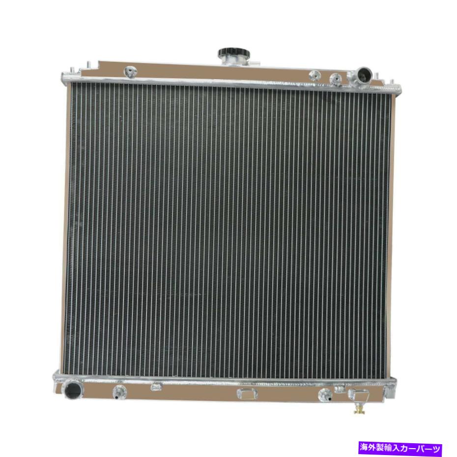 Radiator 2005-2015のアルミニウムラジエーター日産Xterra /Frontier 4.0L 5.6 V8 V8のみ3row Aluminum Radiator For 2005-2015 Nissan Xterra /Frontier 4.0L 5.6 V6 V8 Only 3Row【並行輸入品】