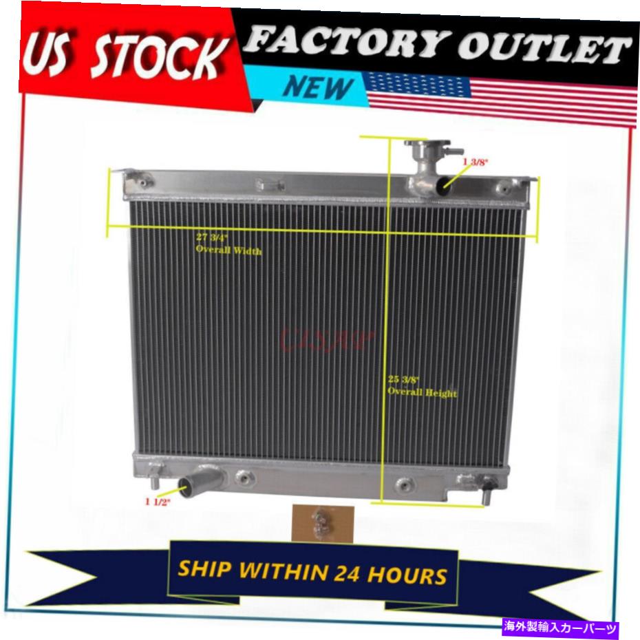 Radiator シボレートレイルブレイザーのすべてのアルミニウム冷却ラジエーターExt 4.2L 2002-2006 All Aluminum Cooling Radiator For Chevrolet Trailblazer EXT 4.2L 2002-2006【並行輸入品】