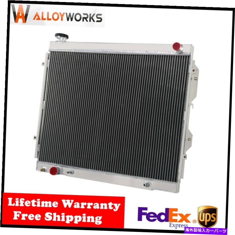 Radiator 3列アルミニウムラジエーターフィット2000-2006 01 02 03 TOYOTA TUNDRA 3.4L 4.0L V6 AT/MT 3 Row Aluminum Radiator Fit 2000-2006 01 02 03 Toyota Tundra 3.4L 4.0L V6 AT/MT【並行輸入品】