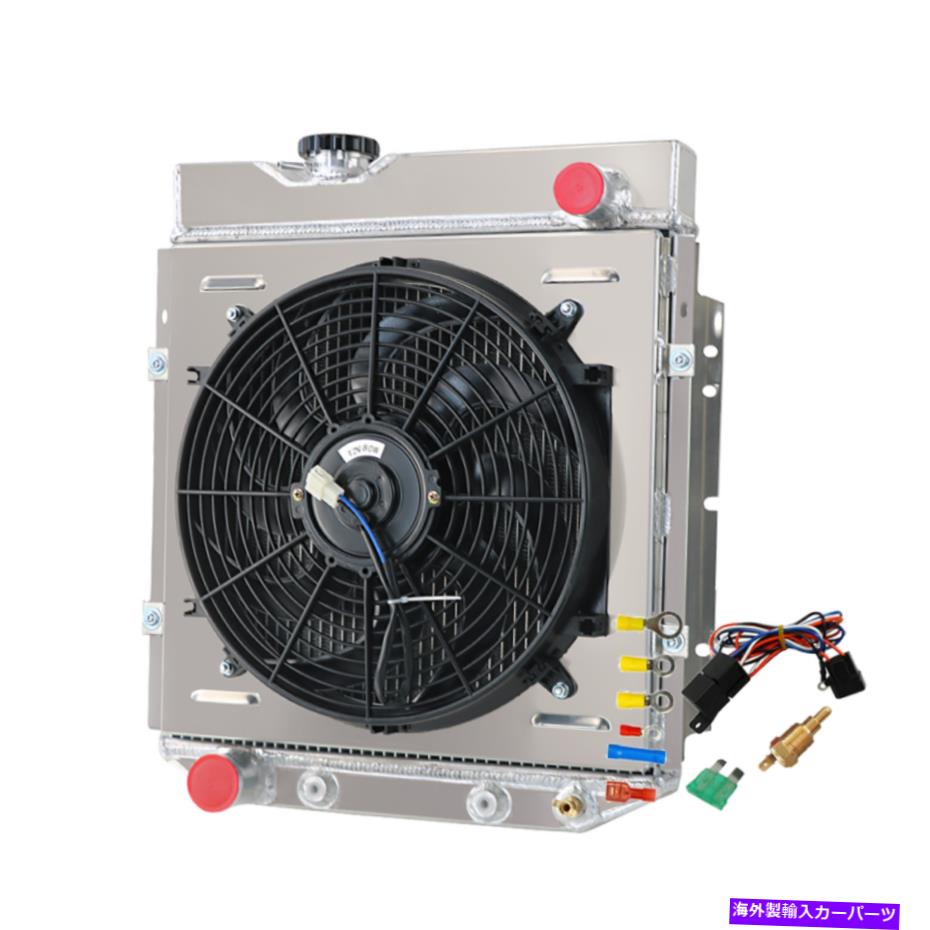 Radiator 3列のラジエーターとシュラウドファン1960-1965 Ford Falcon Comet 302 351 390 428 429 V8 3 Row Radiator&Shroud Fan For 1960-1965 Ford Falcon Comet 302 351 390 428 429 V8【並行輸入品】