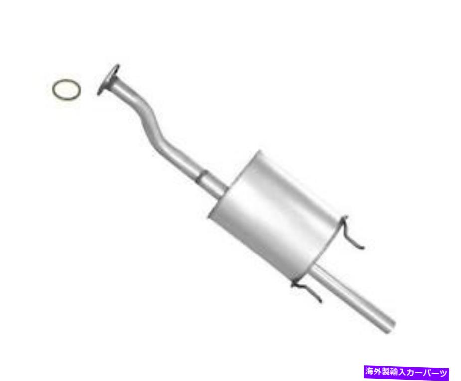 マフラー フィット1999-2000ホンダシビックシーリアマフラーエキゾーストOEタイプ Fits 1999-2000 Honda Civic Si Rear Muffler Exhaust OE Type【並行輸入品】