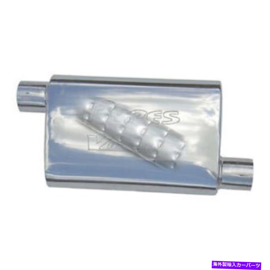 マフラー Pypes Performance Exautr Violater Muffler 2.5in Offset/Offset各P/N -MVV10 PYPES PERFORMANCE EXHAUST Violater Muffler 2.5in Offset/Offset Each P/N - MVV10【並行輸入品】