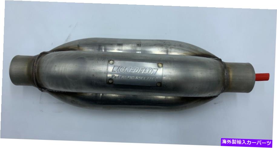 マフラー 100％本物の邪悪なフローkamikaze高性能マフラー-2.25 -km -225 100% Authentic Wicked Flow Kamikaze High Performance Muffler - 2.25 - KM-225【並行輸入品】