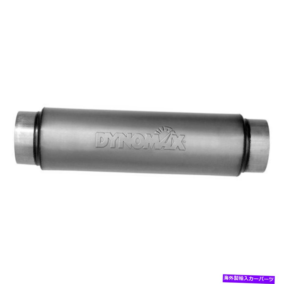 マフラー ダッジラム2500 94-04排気マフラーウルトラフロー溶接ステンレス鋼ラウンド用 For Dodge Ram 2500 94-04 Exhaust Muffler Ultra Flo Welded Stainless Steel Round【並行輸入品】