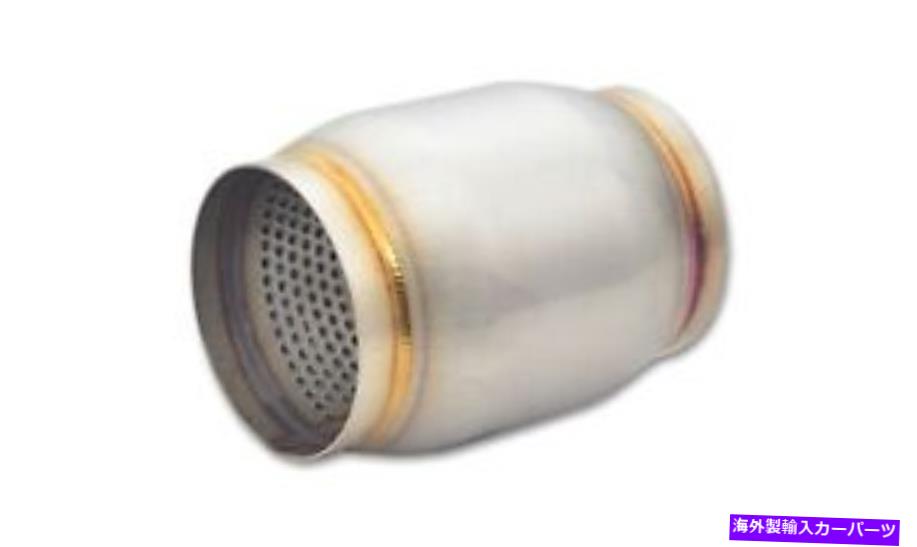 マフラー 活気のあるパフォーマンス17695ステンレス鋼レースマフラー Vibrant Performance 17695 Stainless Steel Race Muffler【並行輸入品】