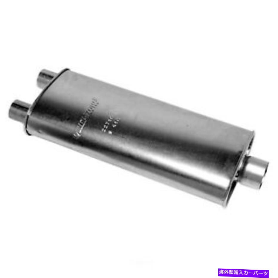 マフラー エキゾーストマフラー - キエットフローSSウォーカー22719 Exhaust Muffler-Quiet-Flow SS Walker 22719【並行輸入品】