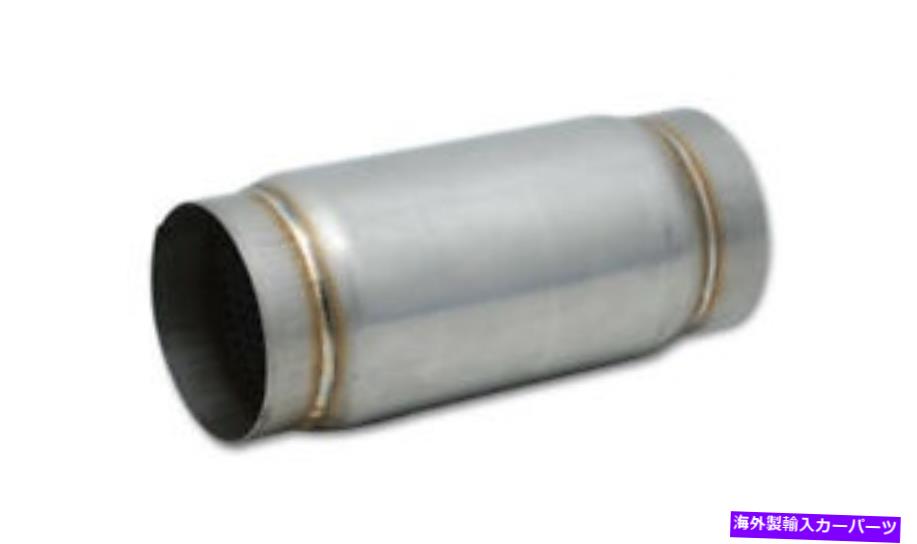 マフラー 活気のあるパフォーマンスステンレススチールレースマフラー3.5inインレットP/N -VIB17965 VIBRANT PERFORMANCE Stainless Steel Race Muffler 3.5in Inlet P/N - VIB17965【並行輸入品】