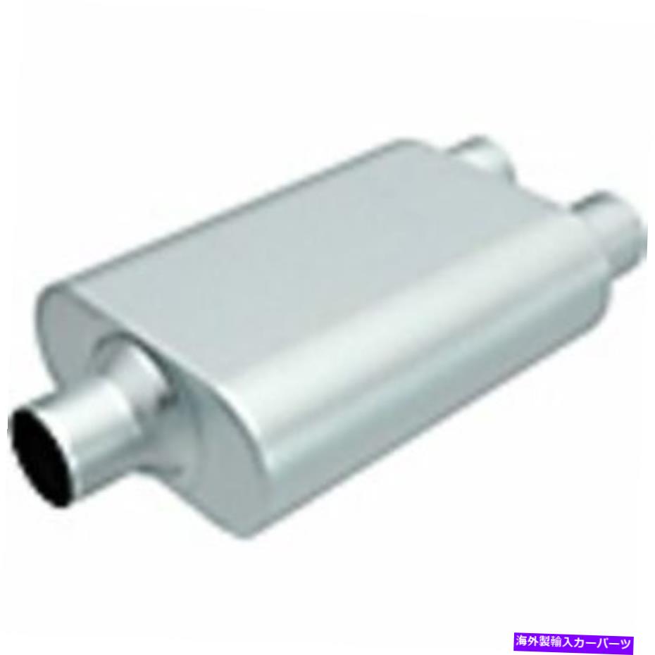 マフラー Magnaflow R25400交換用ランブルチャンバーマフラー。 19インチの全長 Magnaflow R25400 Replacement Rumble Chamber Muffler; 19\