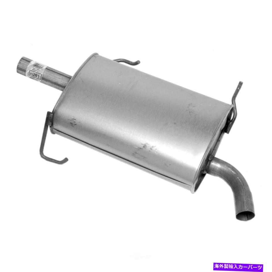 マフラー エキゾーストマフラーアセンブリキエットフローSSウォーカー53261フィット98-01日産アルティマ Exhaust Muffler Assembly-Quiet-Flow SS Walker 53261 fits 98-01 Nissan Altima【並行輸入品】