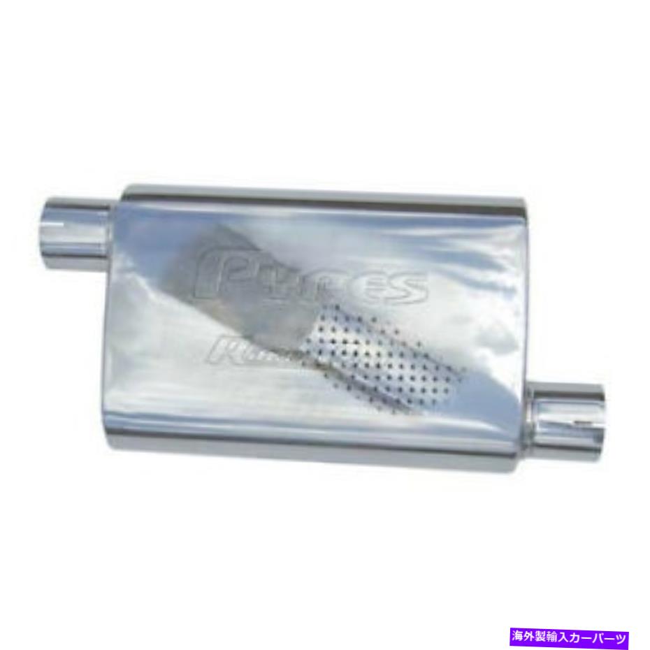 マフラー Pypesパフォーマンス排気レースマフラー2.5インチオフセット/オフセット各MVR10 PYPES PERFORMANCE EXHAUST Race Muffler 2.5in Offset/Offset Each MVR10【並行輸入品】