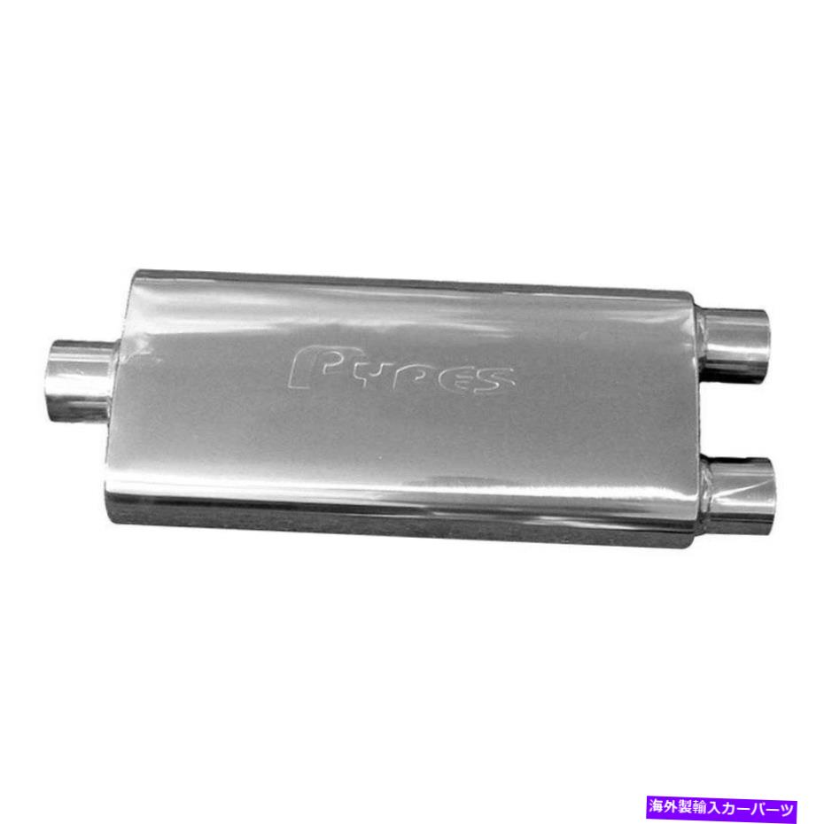 マフラー Pypes Violator Series 409排気マフラーSSシルバーエキゾーストマフラー3 \