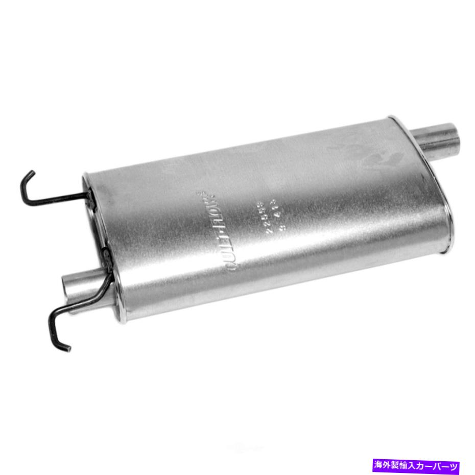 マフラー エキゾーストマフラー - キエットフローSS右ウォーカー22559 Exhaust Muffler-Quiet-Flow SS Right Walker 22559【並行輸入品】