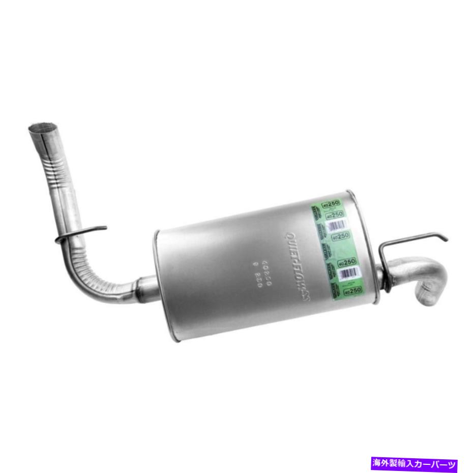 マフラー ダッジネオン00-04エキゾーストマフラーとパイプアセンブリ静かなフローステンレス For Dodge Neon 00-04 Exhaust Muffler and Pipe Assembly Quiet-Flow Stainless【並行輸入品】