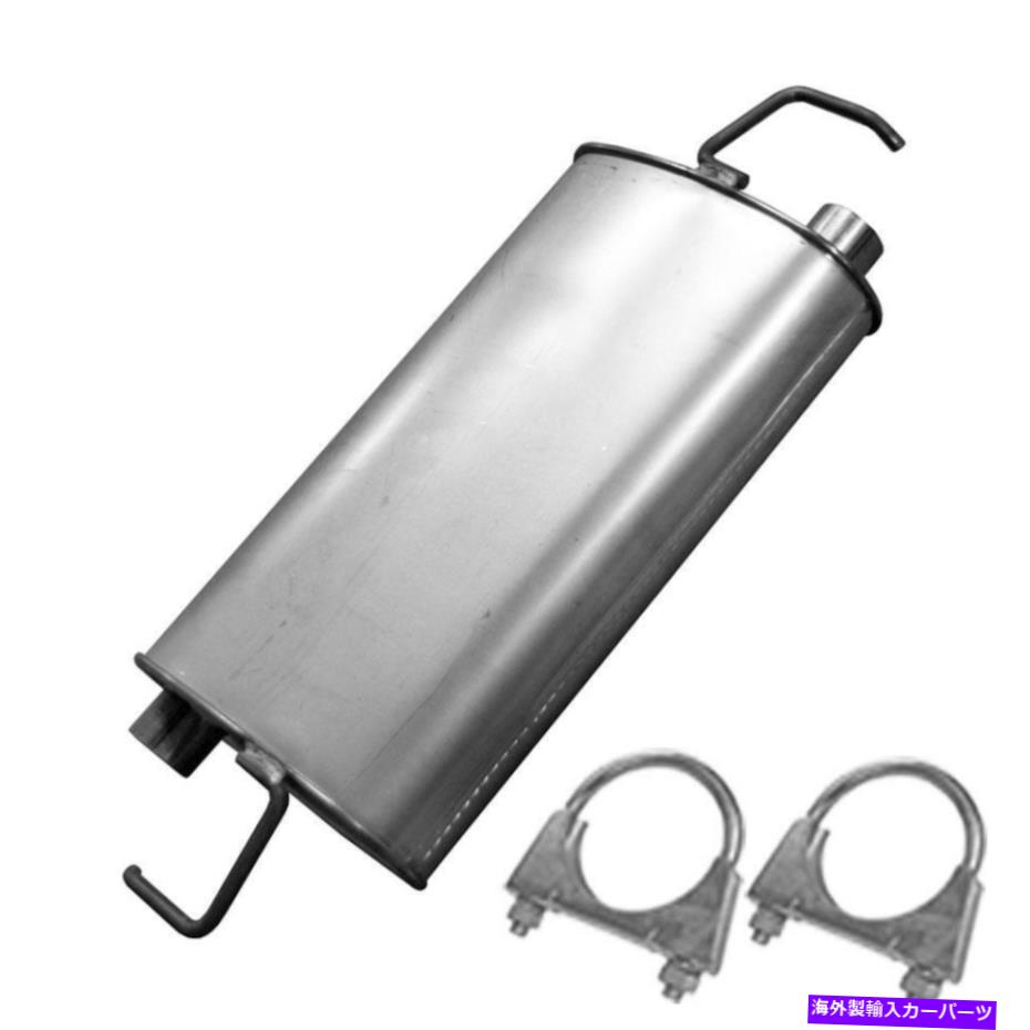 マフラー ダイレクトフィットリアエキゾーストマフラーフィット：2003-2004ポンティアックバイブ1.8L Direct fit Rear Exhaust Muffler fits: 2003-2004 Pontiac Vibe 1.8L【並行輸入品】