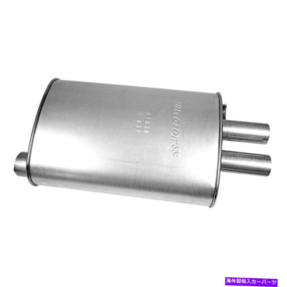 マフラー マーキュリーセーブル用08-09排気マフラー静かなフローステンレス鋼の楕円形 For Mercury Sable 08-09 Exhaust Muffler Quiet-Flow Stainless Steel Oval【並行輸入品】