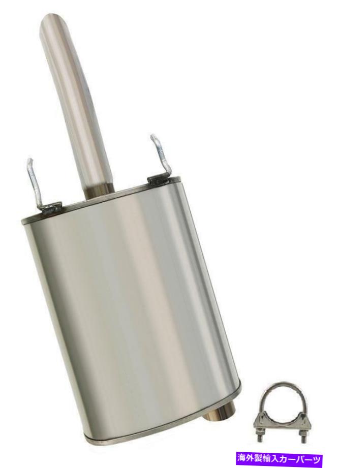 マフラー ダイレクトフィットエキゾーストマフラーフィット2000-2005シボレーインパラモンテカルロ3.4L 3.8L Direct Fit Exhaust Muffler fits 2000-2005 Chevy Impala Monte Carlo 3.4L 3.8L【並行輸入品】
