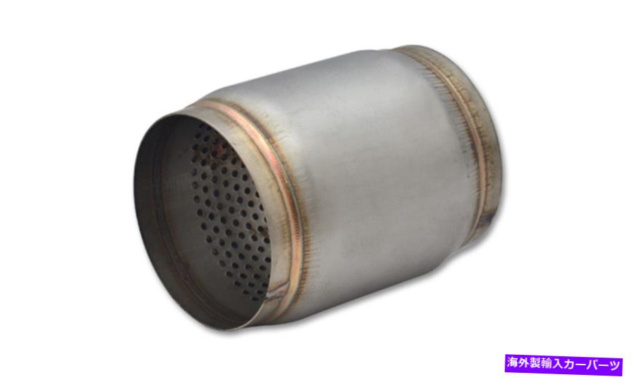マフラー 活気のあるパフォーマンス17965ステンレス鋼レースマフラー Vibrant Performance 17965 Stainless Steel Race Muffler【並行輸入品】