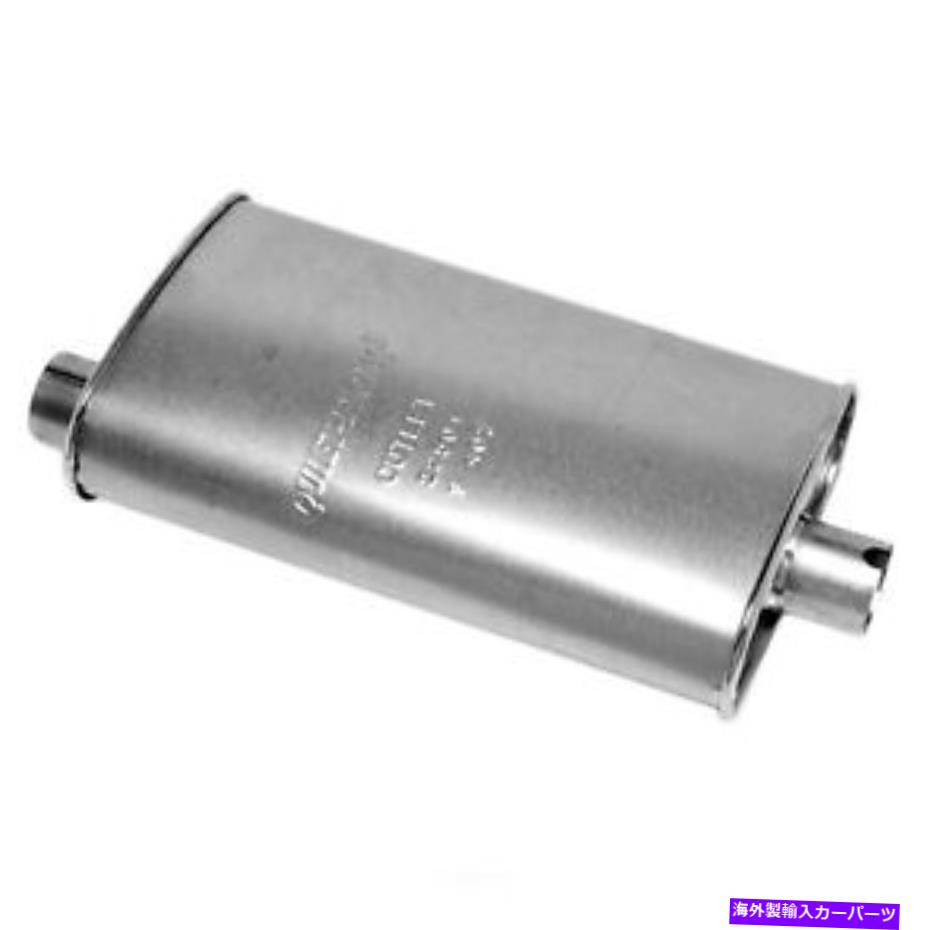 マフラー エキゾーストマフラー - キーエットフローSSウォーカー22501は87-92ジープラングラーに適合します Exhaust Muffler-Quiet-Flow SS Walker 22501 fits 87-92 Jeep Wrangler【並行輸入品】