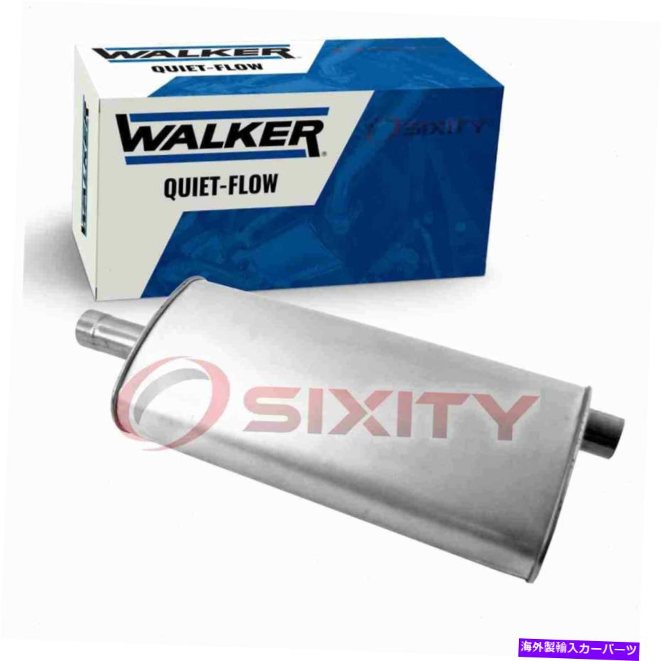 マフラー 2008-2012のウォーカー静かなフロー排気マフラージープリバティ3.7L V6 VF Walker Quiet-Flow Exhaust Muffler for 2008-2012 Jeep Liberty 3.7L V6 vf【並行輸入品】