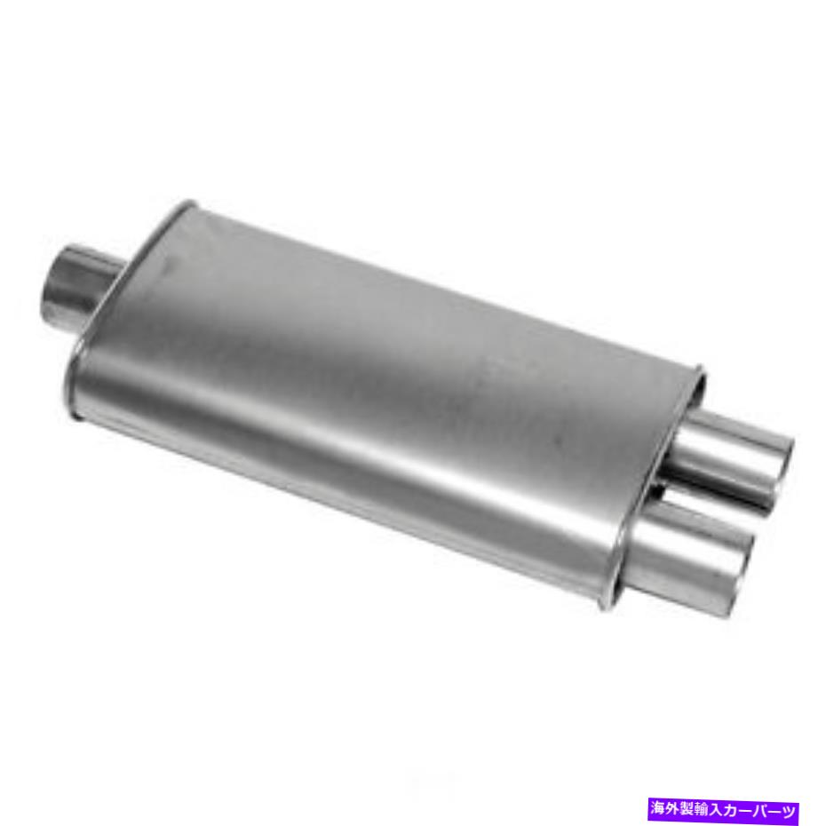 マフラー エキゾーストマフラー - キエットフローフロントウォーカー21374 Exhaust Muffler-Quiet-Flow Front Walker 21374【並行輸入品】