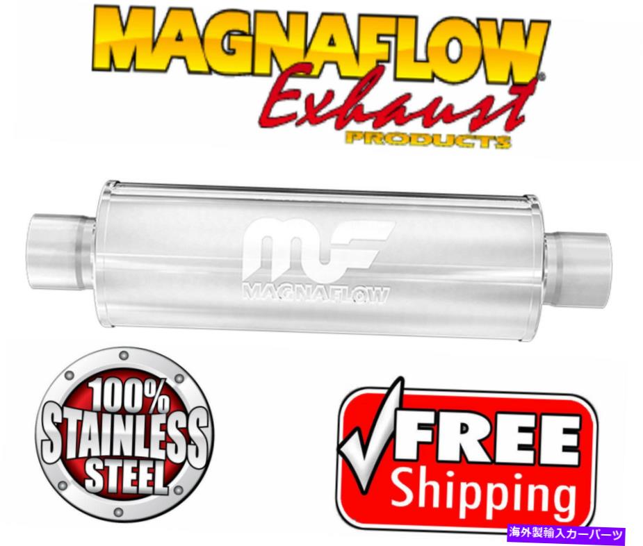 マフラー Magnaflow 10426ステンレス鋼マフラーストレート4 \