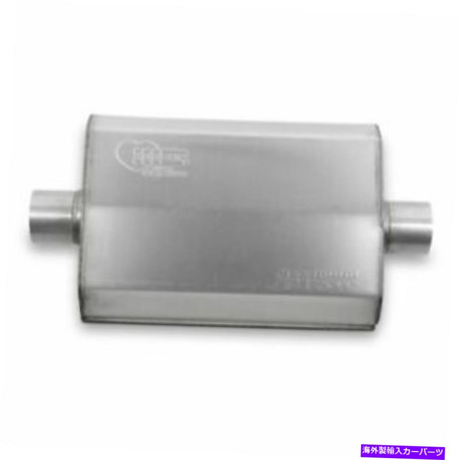 マフラー フッカー21614HKRマフラー最大流量2 1/2インチインレット/2 1/2インチアウトレットスチール Hooker 21614HKR Muffler Maximum Flow 2 1/2 in. Inlet/2 1/2 in. Outlet Steel【並行輸入品】