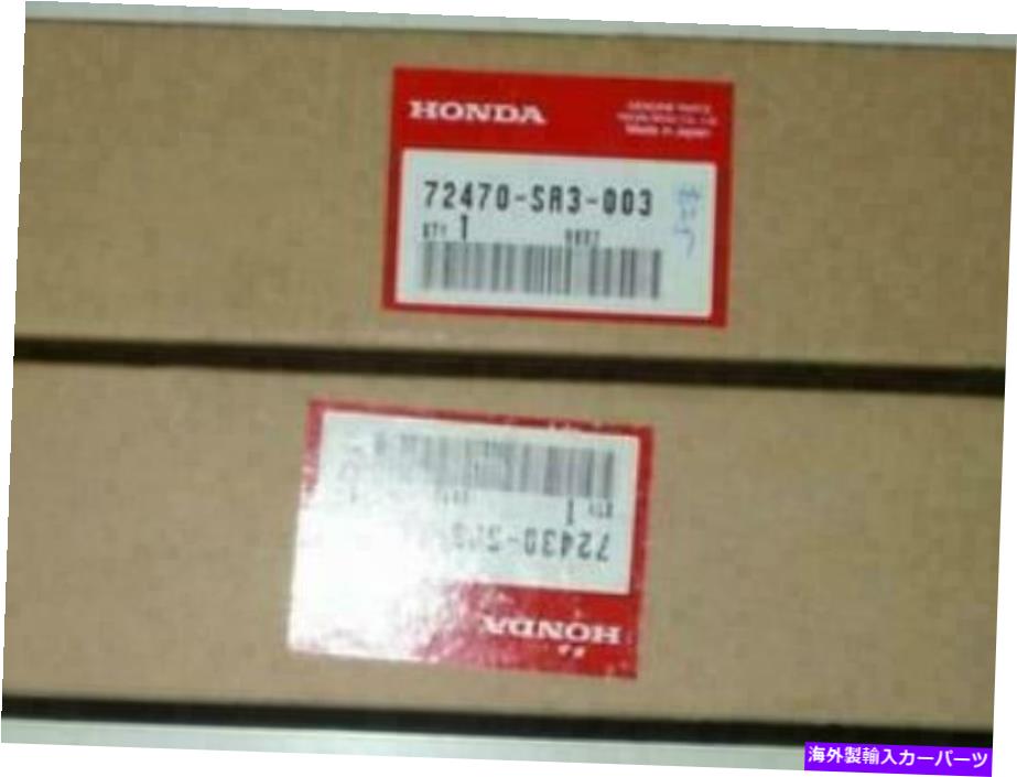 ドアピラー ホンダ本物のOEM CIVIC 2DR 3DRドライバーズサイドドアピラートリム1992-1995 L Honda Genuine OEM Civic 2Dr 3Dr Driver's Side Door Pillar Trim 1992-1995 L＆R【並行輸入品】