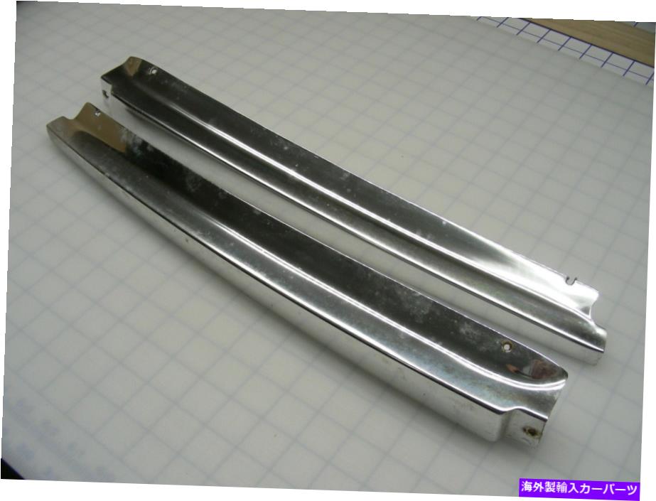 ドアピラー 1975年のBMW 530iドアカバートリムのクロム柱の投稿 CHROME Pillar Posts for 1975 BMW 530I Door Cover Trim【並行輸入品】