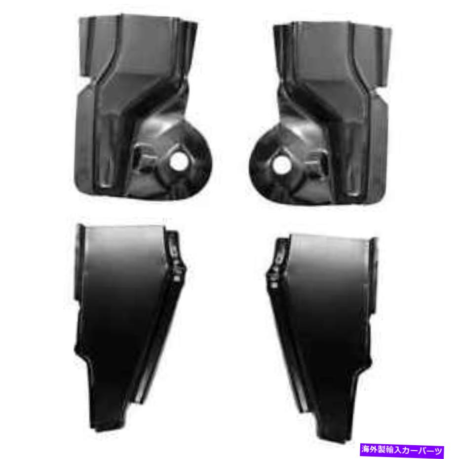 ドアピラー フロントとリアドアの柱キット67-72シボレー郊外69-72ブレザーシボレーGMCトラック Front and Rear Door Pillar Kit 67-72 Chevy Suburban 69-72 Blazer Chevy GMC Truck【並行輸入品】 34,463円