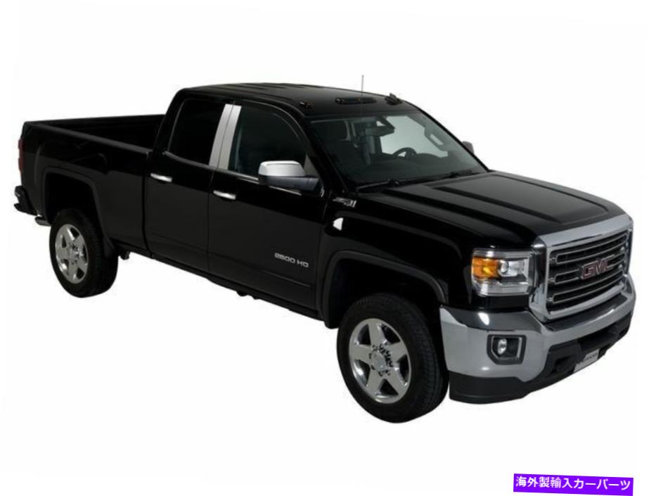 ドアピラー 2017-2020シボレーシルバラード3500 HD装飾柱の投稿Putco 82685yc For 2017-2020 Chevrolet Silverado 3500 HD Decorative Pillar Posts Putco 82685YC【並行輸入品】