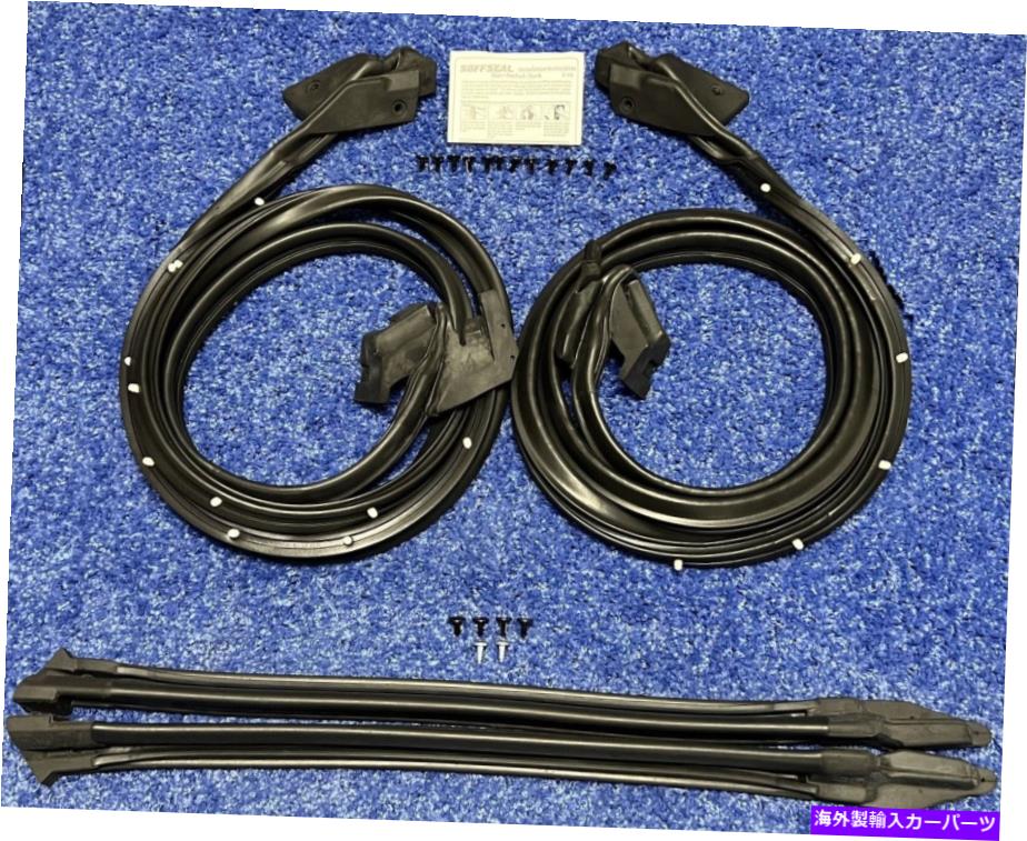ドアピラー WeatherStrip Kit 4PCドアピラーポスト68-69 Camaro Firebirdコンバーチブル Weatherstrip Kit 4pc Door Pillar Post 68-69 Camaro Firebird Convertible【並行輸入品】