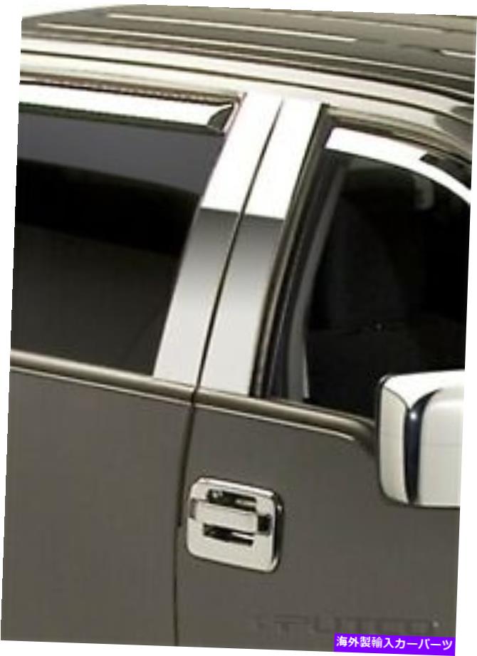 ドアピラー Putco 402601クラシックな装飾柱の投稿アクセントが適合する04-14 F-150 Putco 402601 Classic Decorative Pillar Posts w/o Accents Fits 04-14 F-150【並行輸入品】