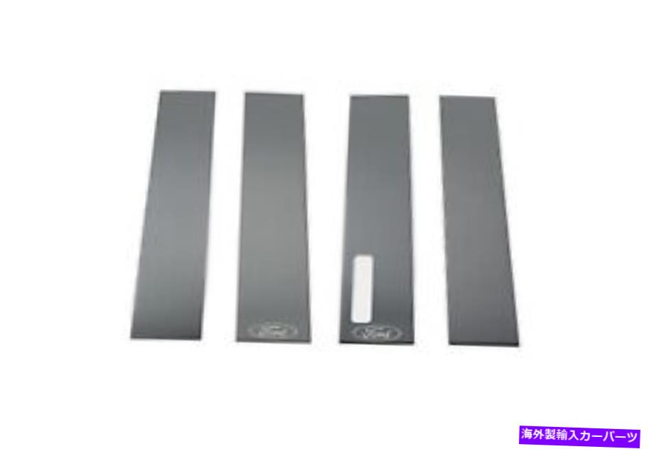 ドアピラー Putco 402680bpfdクラシック装飾柱の投稿アクセント付き Putco 402680BPFD Classic Decorative Pillar Posts w/o Accents【並行輸入品】