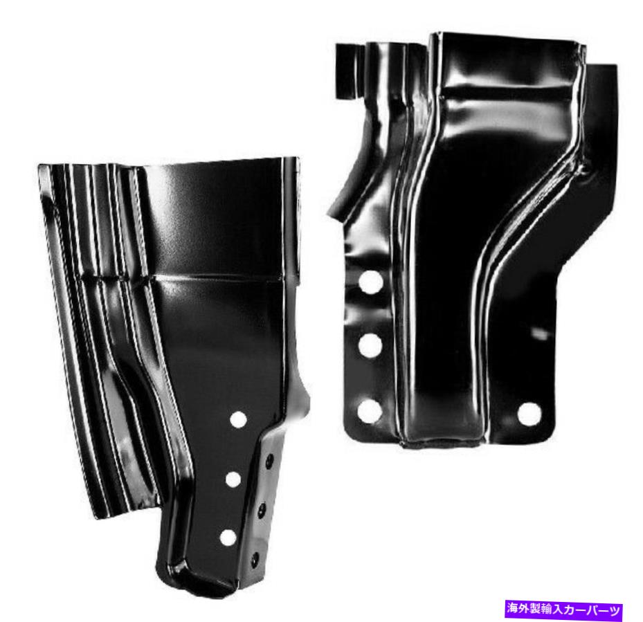ドアピラー 60-66シボレー/GMCトラック乗客側下部と後部ドアの柱パッチパネル 60-66 Chevy/GMC Truck Passenger Side Lower Front & Rear Door Pillar Patch Panel【並行輸入品】