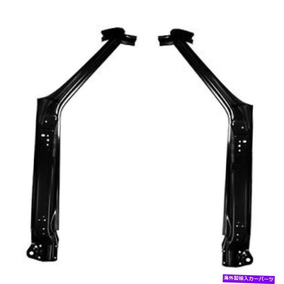ドアピラー 1967?1972シボレーピックアップトラックドアピラーアウター右と左側EDPスチールDII 1967~1972 Chevy Pickup Truck Door Pillar Outer Right & Left Side EDP Steel Dii【並行輸入品】