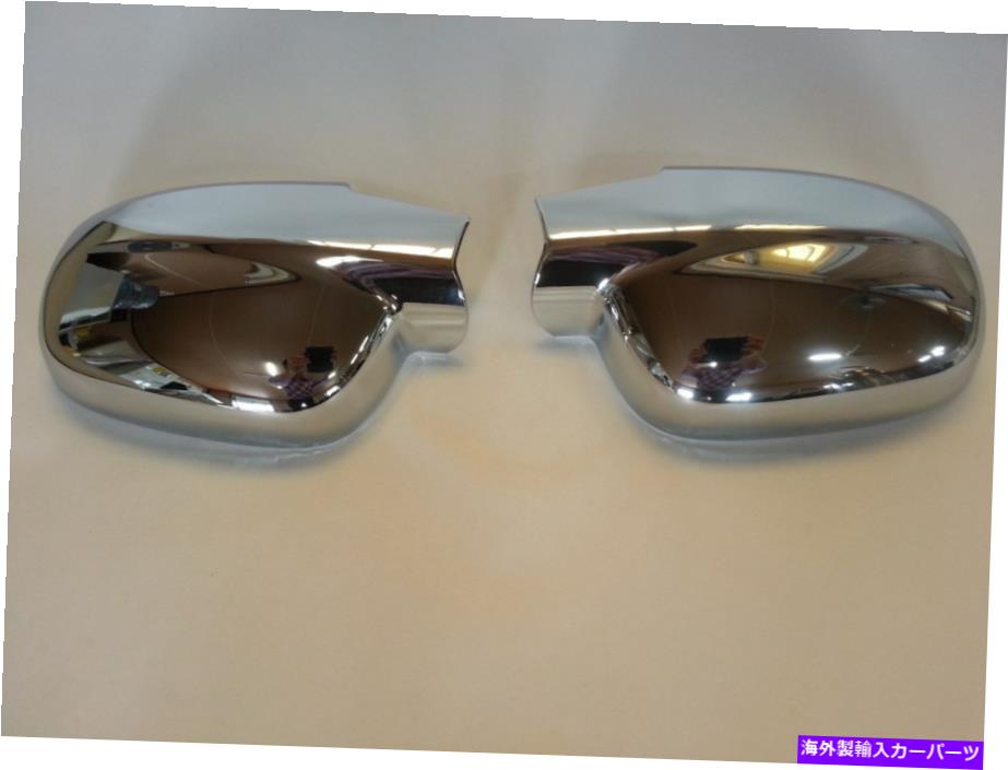 ドアピラー Ssangyong Rexton 01?11のクロムサイドミラーと柱＆ドアキャッチカバーモールディング CHROME SIDE MIRROR & PILLAR &DOOR CATCH COVER MOLDING for SSANGYONG REXTON 01~11【並行輸入品】