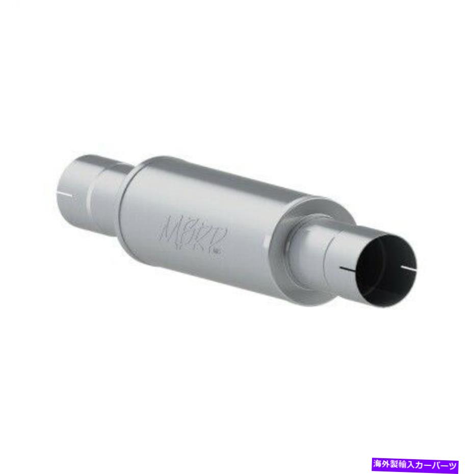 マフラー MBRPユニバーサルマフラー4inインレット/アウトレット30インチの長さal MBRP Universal Muffler 4in Inlet/Outlet 30in Length AL【並行輸入品】