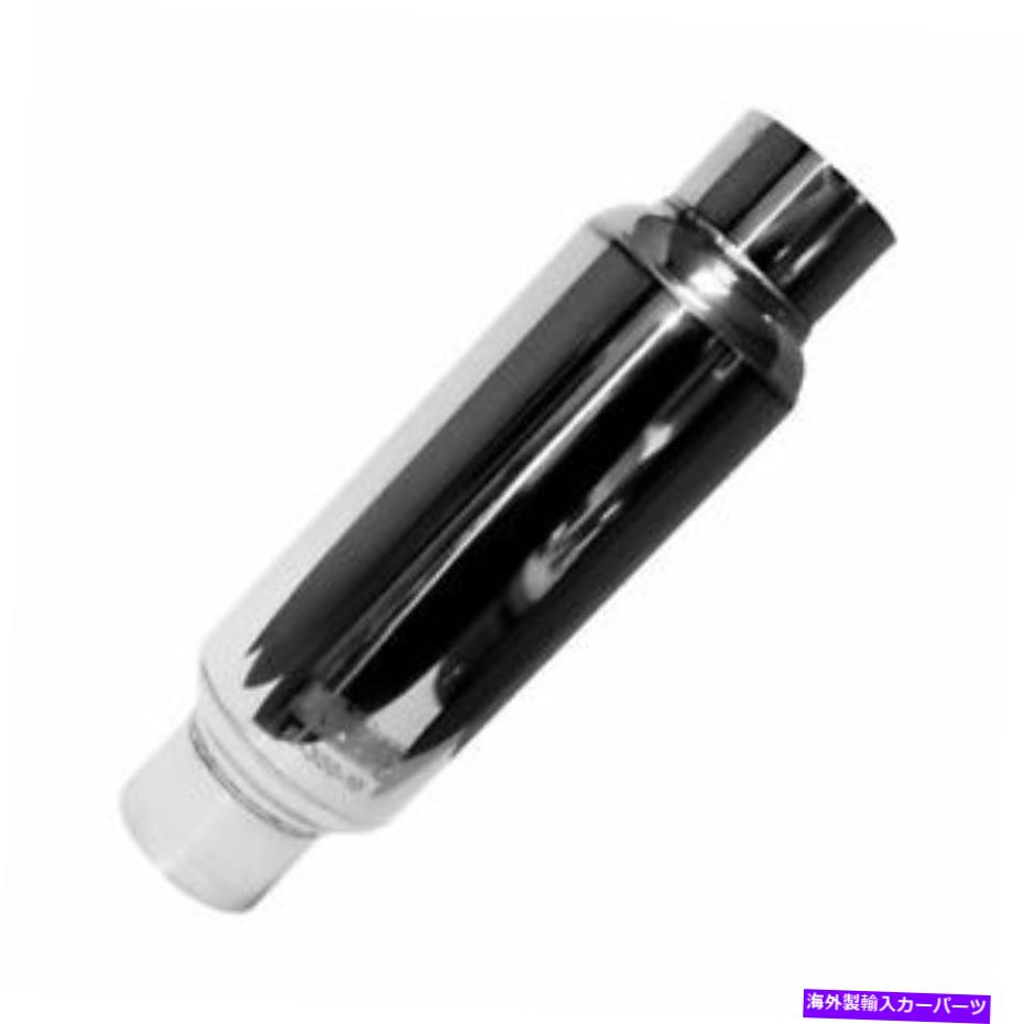 マフラー Kooks Headers 3in Round Muffler 10in Long PolishedステンレスP/N -R300-10 KOOKS HEADERS 3in Round Muffler 10in Long Polished Stainless P/N - R300-10【並行輸入品】