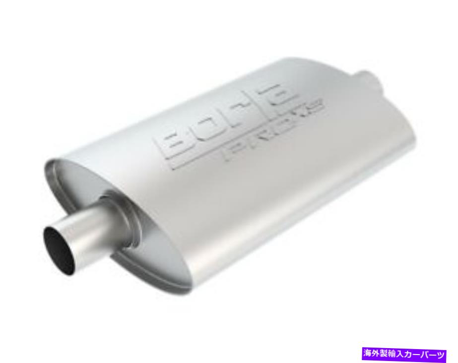 マフラー Borla 40364 Pro XSユニバーサル楕円形の排気マフラー2-1/2 \